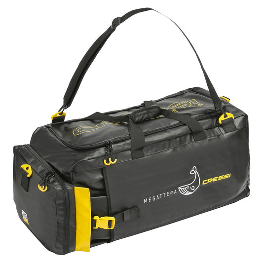 HUMPBACK BAG BLACK/YELLOW CRESSI